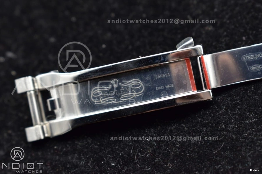 Best VS3235 Oyster 904L Gray 41 Bracelet DateJust VSF Edition Roman Green Dial SS 1:1 on 126330 0204